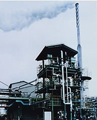 Incinerator for Waste Liquids Containing Solid Particles